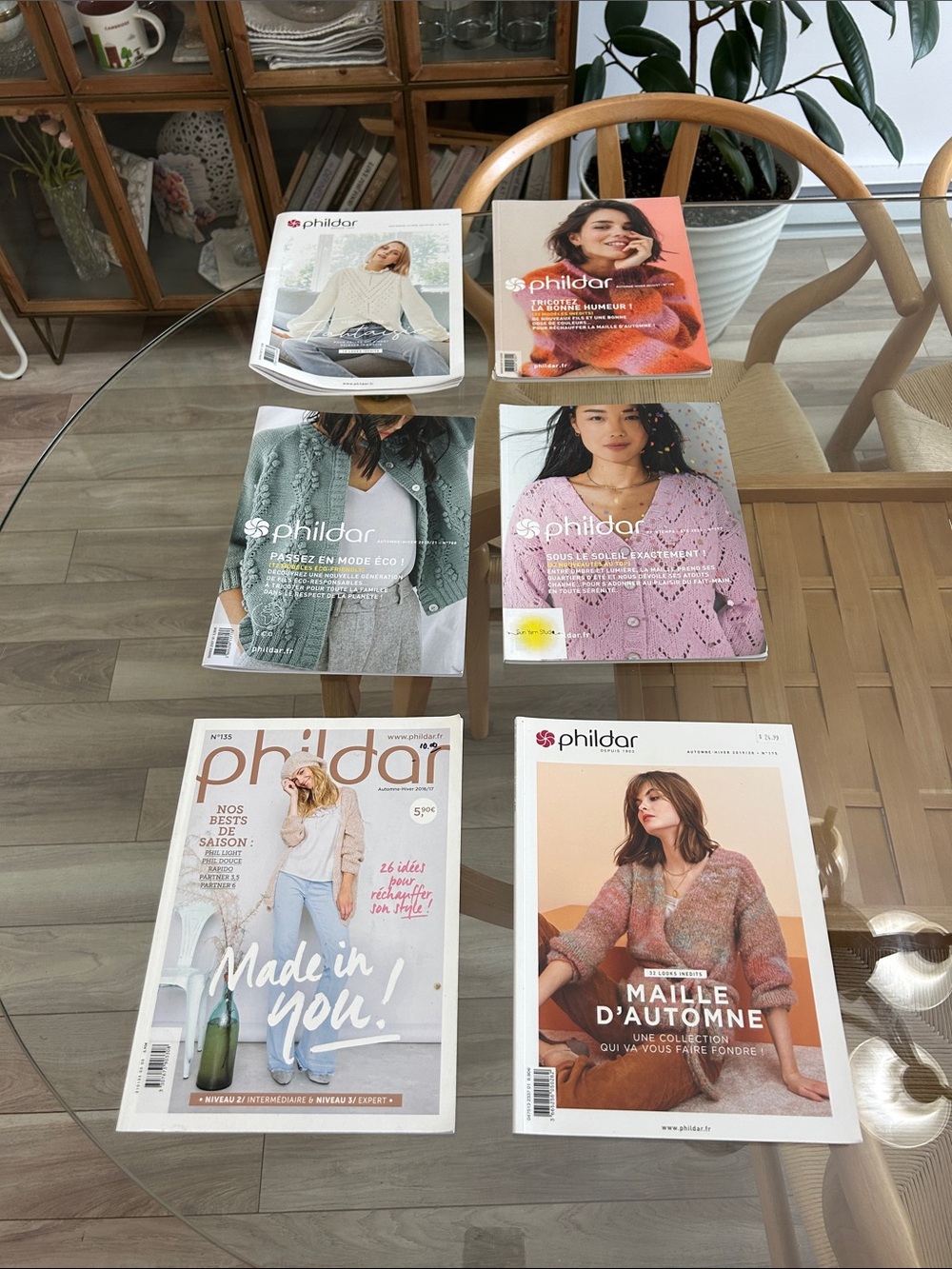 Phildar Knitting Magazine Collection - French